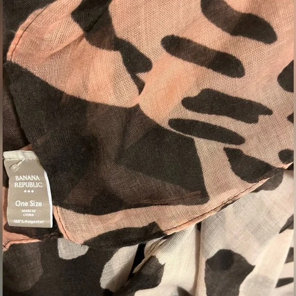 Women Scarf leopard print Banana Republic - Picture 1 of 4